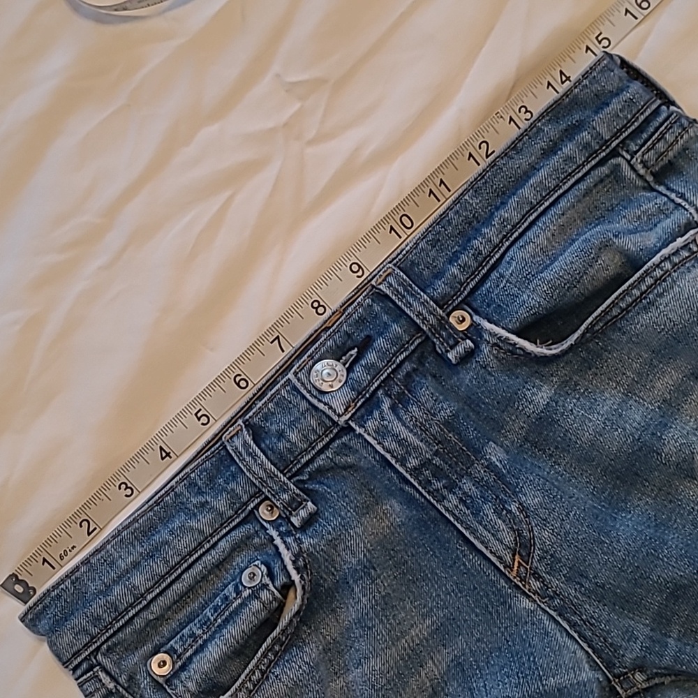 Rag & Bone The Dre slim straight jean sz 25 style W1590K880 Bradford medium wash - Picture 11 of 11